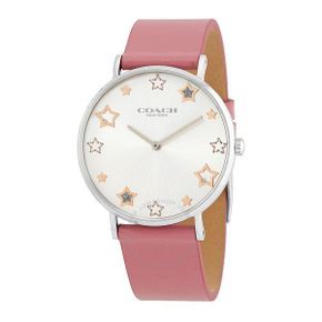 4838213 Coach Perry Quartz Silver White Dial Ladies Watch 94735460