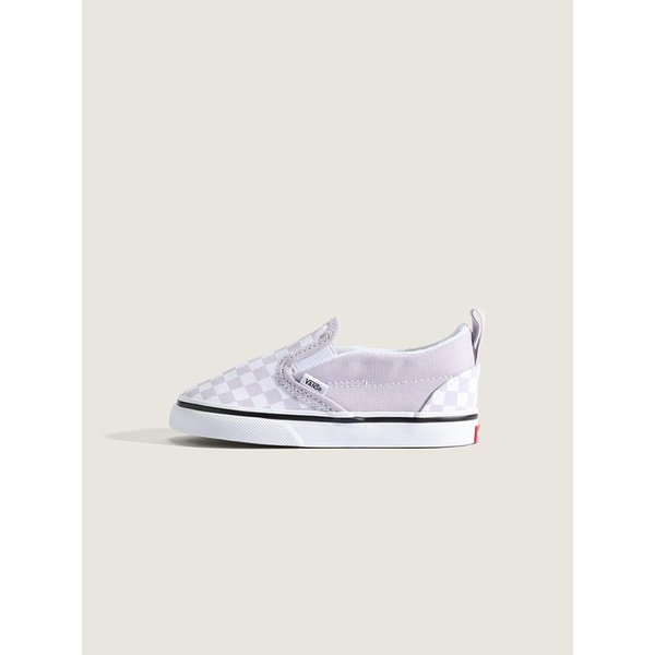 [반스 공식] 토들러 슬립온 벨크로 컬러띠어리 체커보드/ VN000D0SEMY1