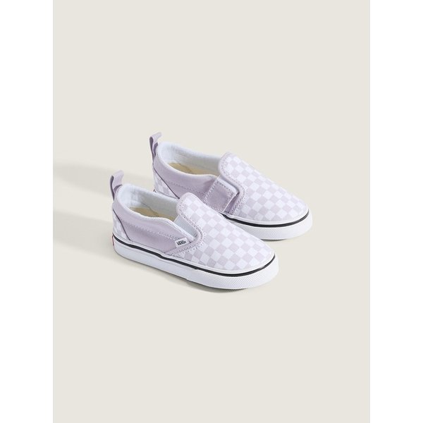 [반스 공식] 토들러 슬립온 벨크로 컬러띠어리 체커보드/ VN000D0SEMY1