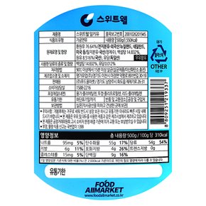 스위트웰 밀키유 500g /가공연유