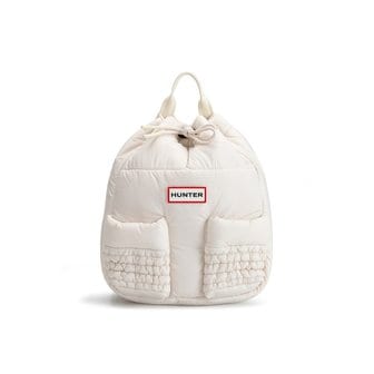 헌터 [UNISEX] 스모크드 푸퍼 백팩 - 화이트윌로우  UBB3706KBMWHW