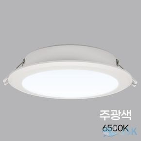 다운라이트 LED 슬림 5인치 15W 주광색 JS374