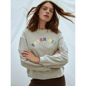 FRESH AIR CLASSIC SWEATSHIRT GREY MARLE