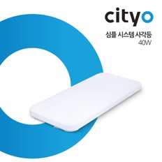 LED 심플 시스템 사각등 40W