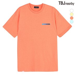 유니 AD 파스텔컬러 레터링 티셔츠(T192TS072P)