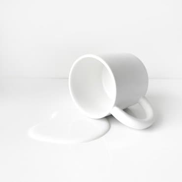 THE DOT Milky Silicone Coaster Set (4pcs 1set)