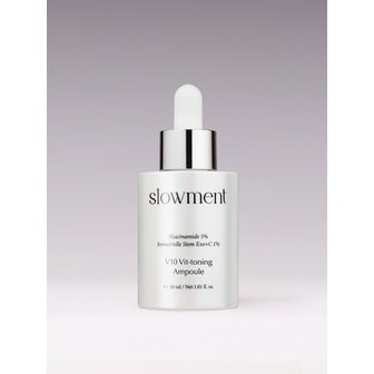 슬로먼트 [2주 미백 앰플] V10 빛토닝 앰플 30ml