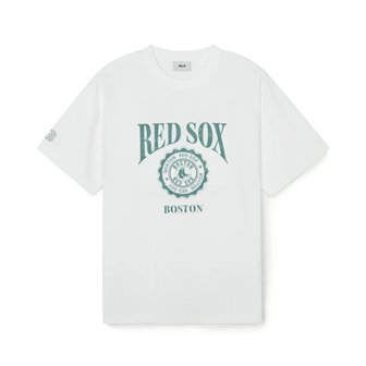 MLB 빈티지 로고 그래픽 반팔 티셔츠(3ATSN0243-43WHS)