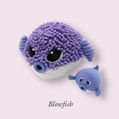 Blowfish Mom & Baby Purple