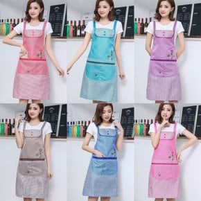 바리스타 앞치마 카페 주방 캔버스 여성앞치마 ODM-APRON08