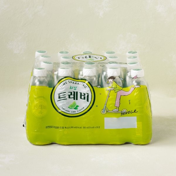 [트레비] 라임 300ml*20입