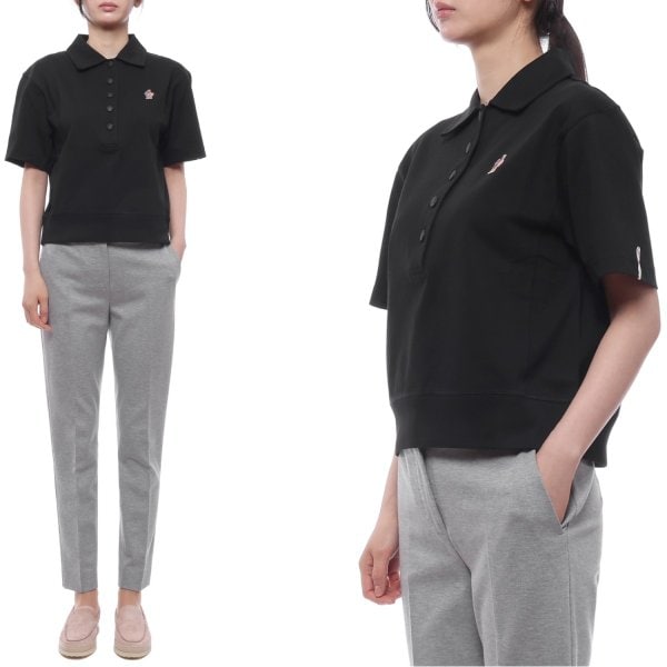 [부산점] 26SS 여성 로고 패치 폴로 반팔티셔츠 (8A00003 89AZ9 999 26S)