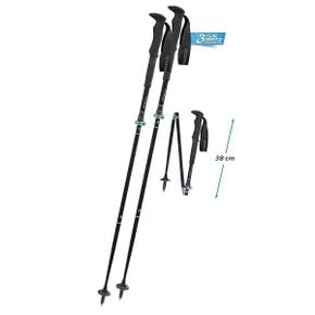 독일 컴퍼델 등산스틱 Komperdell Carbon Folding Walking Poles 105135 cm Ultralight 210 g 13