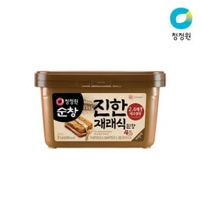 F)청정원 진한 재래식된장 2kg