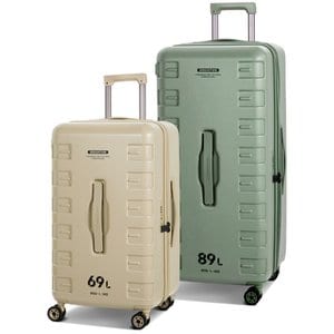브라이튼 던리 24+28인치 여행용 캐리어 세트 소형 PC소재 확장형 하드 여행용가방 기내용 수화물용 대형