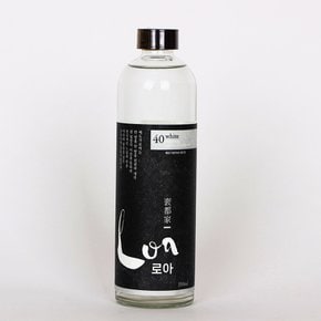 배혜정도가 로아40 화이트 40도 350ml 쌀증류주