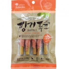 핑거푸드 닭고기/고구마 핫도그120g X ( 3매입 )