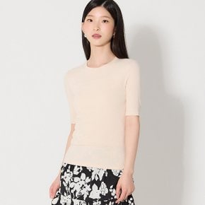 [머스트비(MUSTBE)] 레이온 골지 티셔츠 (택가격 49000원)