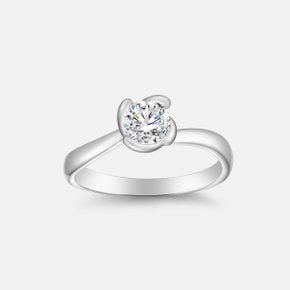 [랩다이아5부] 데뷰탄트 14K 화이트 링 A251UR3265W4A