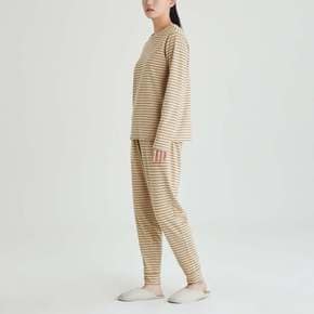 여 스마트 코튼 조거핏 라운지 팬츠(DARK BEIGE / MELANGE GREY)