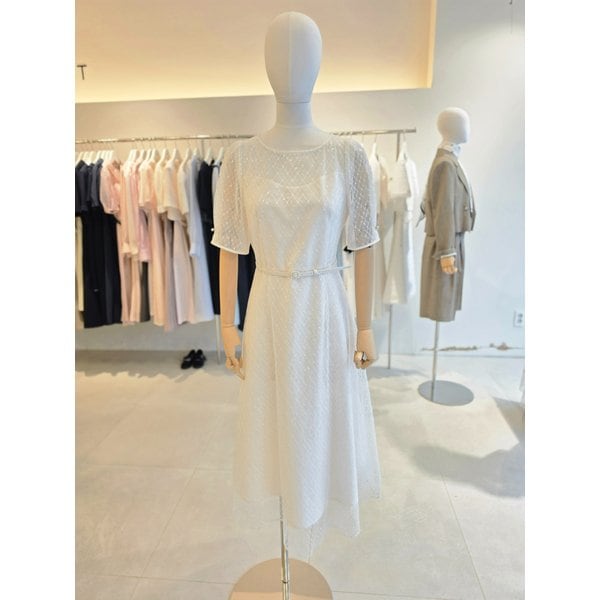 [여주점] [JJ 지고트] 여성 스팽글 퍼프 플레어 원피스 GS5A0OP531