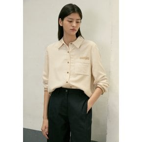 스웨이드 포켓 코듀로이 셔츠 L1H31WST010