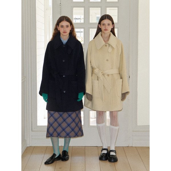 프리미엄 캐시미어 하프 코트 (2C)