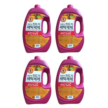  아토세이프 집먼지진드기 세탁세제 드럼겸용 2500mL x 4개