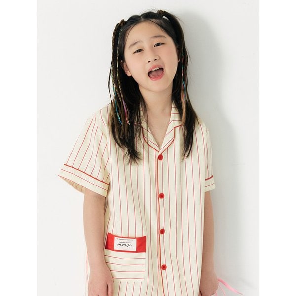 26 Summer Silk Fit Sollin S Kids  Short-Sleeved Pajamas Set