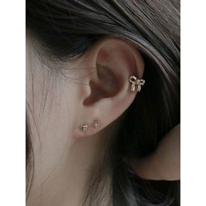 14k mini heart piercing (2type)