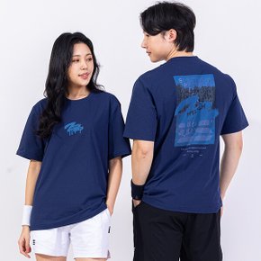 ST-2549 남성 여성 반팔 티셔츠 오버핏