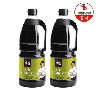  백종원의 만능장아찌간장소스 1.5L X 2개