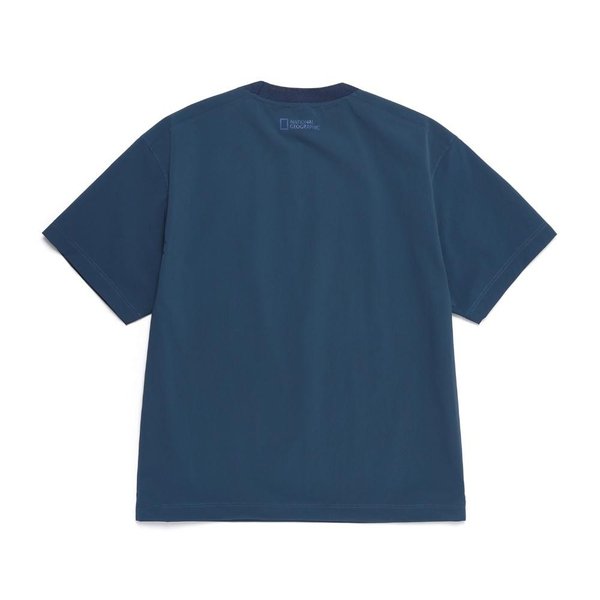 [여주점] N252UTS140 아델리 경량 우븐라운드 반팔 티셔츠 TURQUOISE