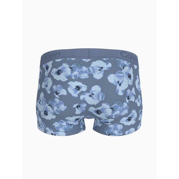 남성 CK 블랙 프린트 로우 라이즈 트렁크_NB44222K4