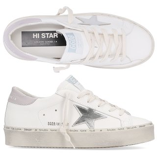 골든구스 [부산점] 하이스타 GWF00118 F006845 10527 골든구스 여성 스니커즈
