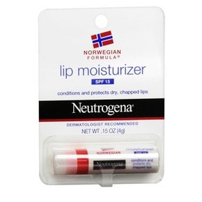 [해외직구]Neutrogena Lip Moisturizer 뉴트로지나 립 모이스처 SPF15 4g 5팩