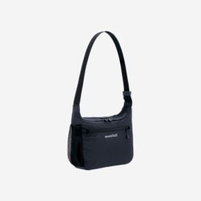 몽벨 포케터블 라이트 숄더백 스몰 블랙 Montbell Pocketable Light Shoulder Bag Small Black