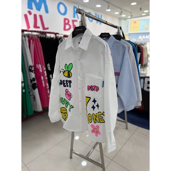 [여주점] 크레용곰돌이긴팔셔츠  JHZZ50203