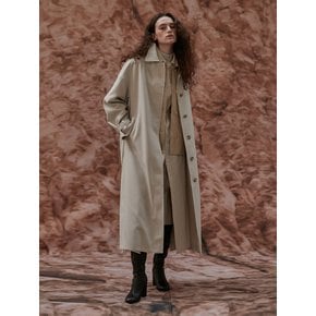 OVERSIZED SINGLE TRENCH COAT