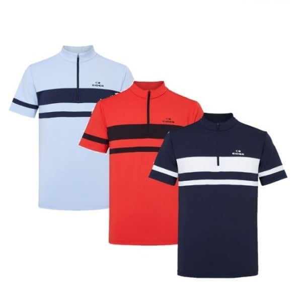 [부산점] 콘티 남성 반팔짚업 티셔츠 DMM25223