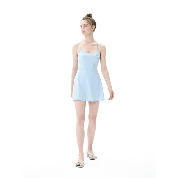 별의 아이 스카이블루 원피스 치마 수영복