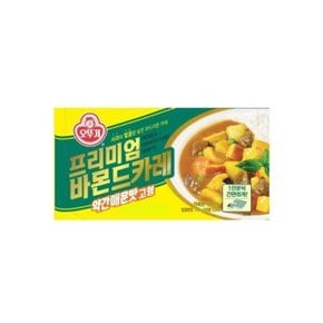 오뚜기 프리미엄바몬드카레고형약간매운맛100g