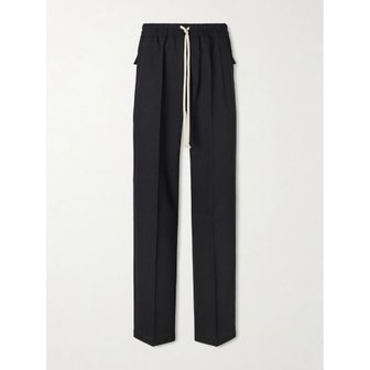 릭오웬스 디트리히 스트레이트 울 드로우스트링 팬츠 46376663162946212