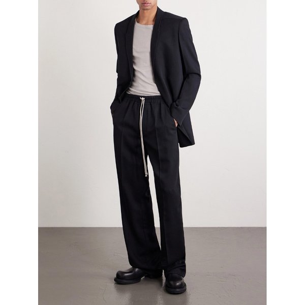 디트리히 스트레이트 울 드로우스트링 팬츠 46376663162946212