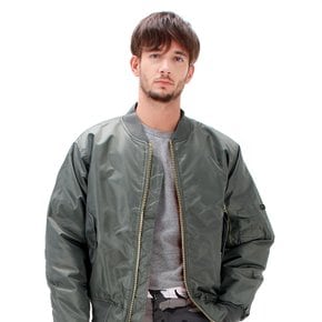 MA1 Flight Jacket (Sage Green) - 로스코 MA1 플라이트 자켓 (세이지 그린)