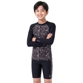 쿠기 남아동/남주니어 집업 래쉬가드 단품 KB-S1517