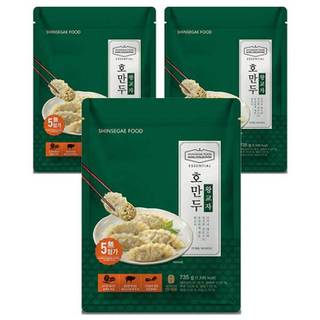 신세계푸드 [본사배송]호텔컬렉션 에센셜 호만두 왕교자 735g 3개