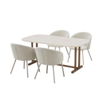  [희망일배송] 알로 LDK 세라믹테이블 세트 체어/일반형 160cm