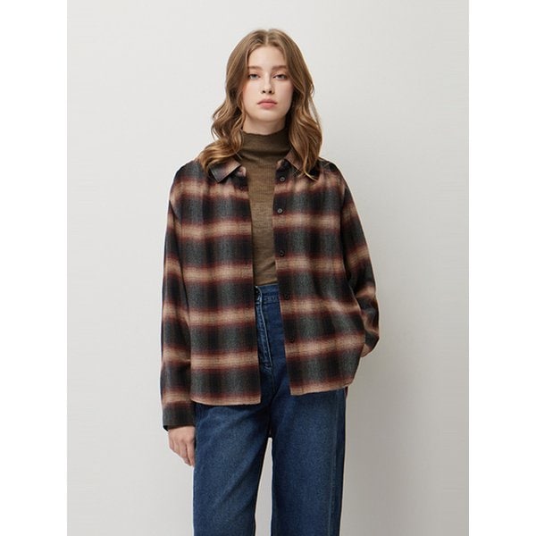 카밀 체크 셔츠_SAWS31561DR