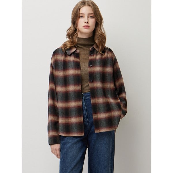 카밀 체크 셔츠_SAWS31561DR